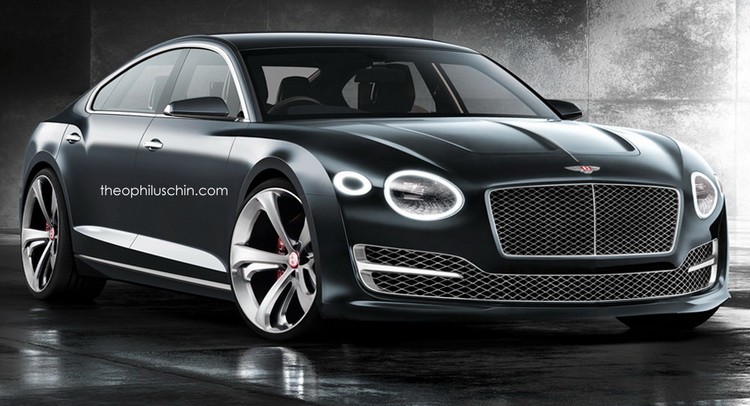 Bentley Exp 10 Speed 6 Concept Leads To A Neat Four Door Coupe Render Carscoops
