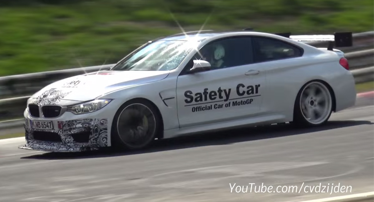  BMW M4 GTS Tester Filmed On The Nurburgring