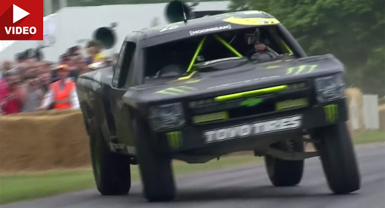  Trophy Truck Weaves Its Way Up The Goodwood Hill; Other Highlights Within