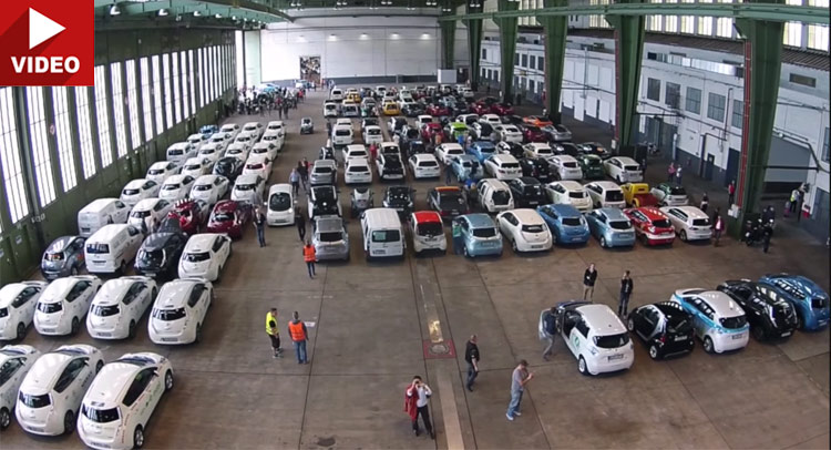  Record For Largest EV Convoy Broken In Germany