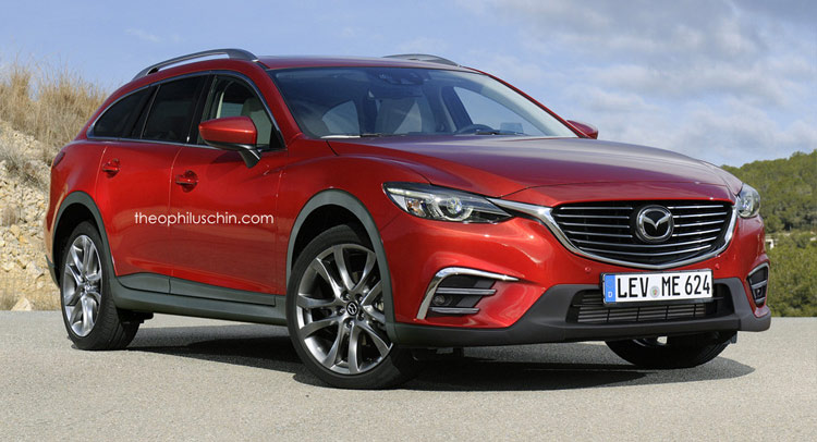  Mazda6X Raised Wagon Study Begs The Question “What Are They Waiting For?”