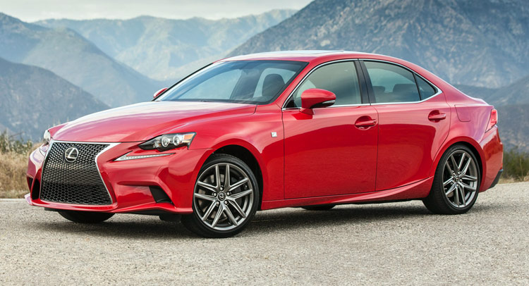  2016 Lexus IS Gets New 241HP 2.0L Turbo Four & 255HP V6 For USA