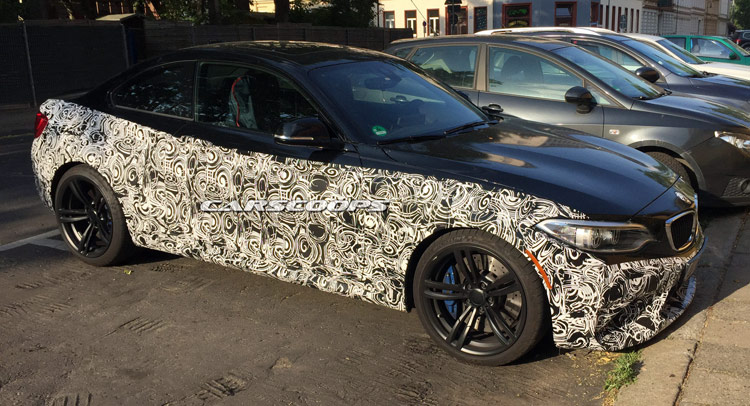  U Spy New BMW M2 Coupe – Hear Its Straight-Six Start Up