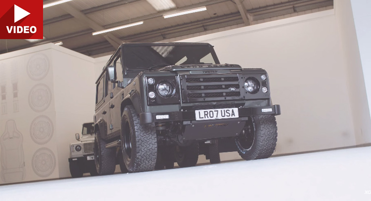  Find Out What Land Rover Defenders Modified By Twisted Are All About