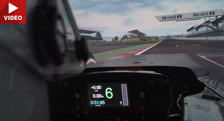  Watch Fernando Alonso Have A Go At Silverstone On The McLaren Racing Sim