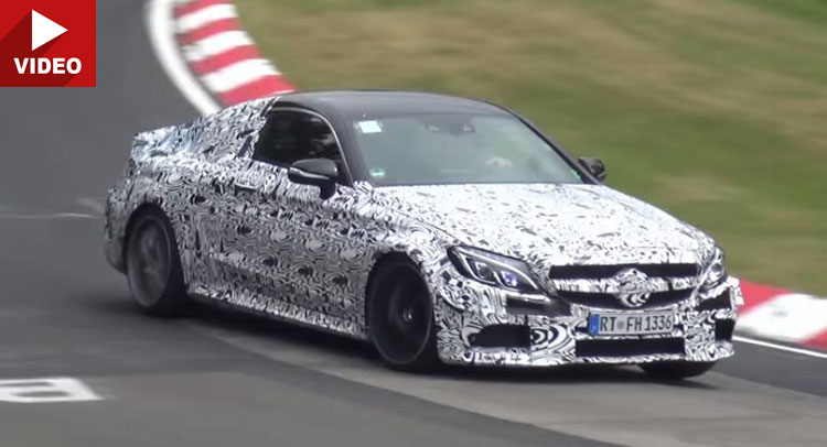  2017 Mercedes-AMG C63 Coupe Wags Its Tail On The ‘Ring