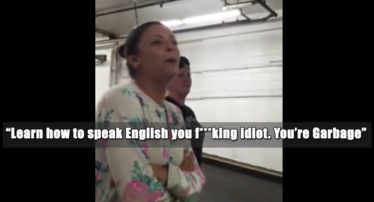  Obnoxious Racist Woman Belittles Parking Attendant In NYC [NSFW]