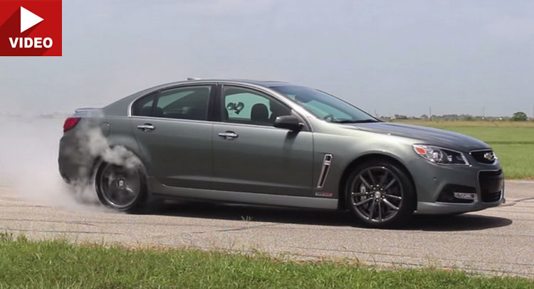  Hennessey Throws A Supercharger Into The Chevrolet SS For 600hp Burnouts