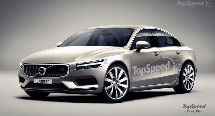  Volvo S90 Rendering Shows Us How Sweden Might Deal With The Germans