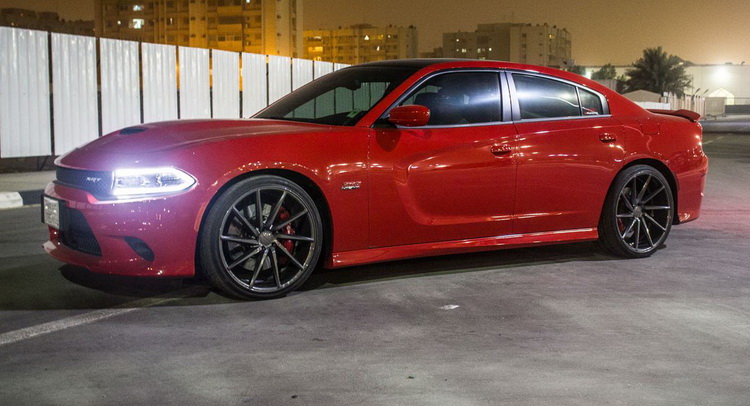 red hellcat charger