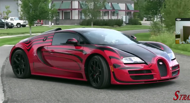 Watch Two Bugatti Veyrons Hit 378 Km H 235 Mph On Public Streets Carscoops