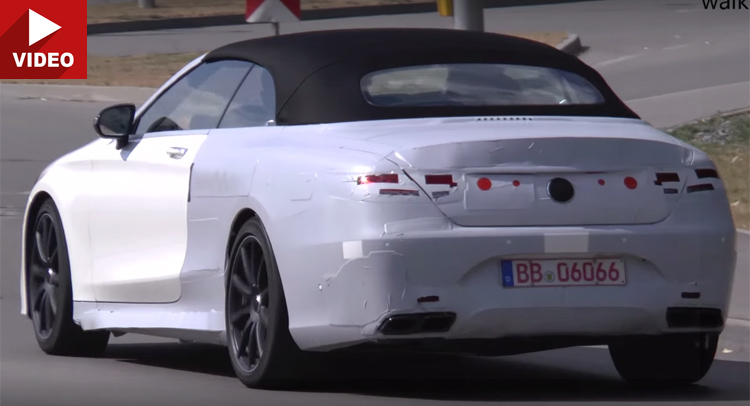  2017 Mercedes-AMG S63 Convertible Prototype Is One Majestic Sight