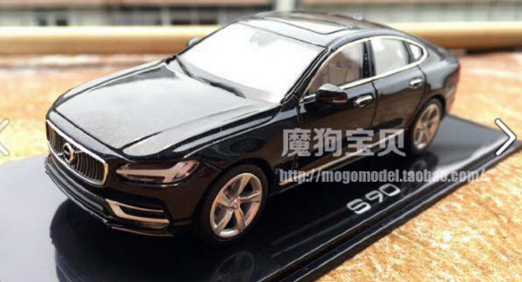  New 2016 Volvo S90 Sedan Previewed By Scale Model?