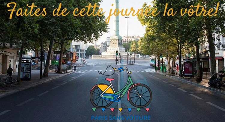  September 27, One Day Completely Without Cars In Central Paris