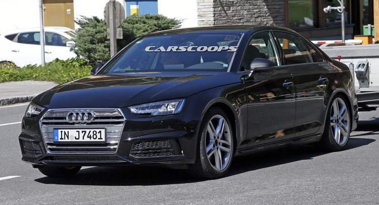  New Audi S4 Sedan Busted Out In The Open With No Camo