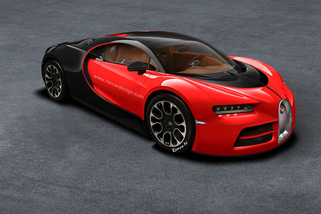 Bugatti Vision Gran Turismo Concept Rendered To Look Like A Production Model Carscoops