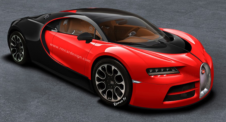  Bugatti Vision Gran Turismo Concept Rendered To Look Like A Production Model