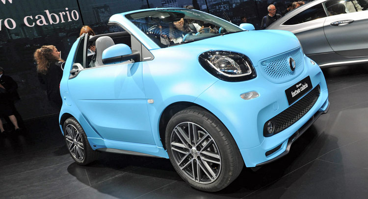  Smart Peels Back The Roof On New ForTwo Cabrio