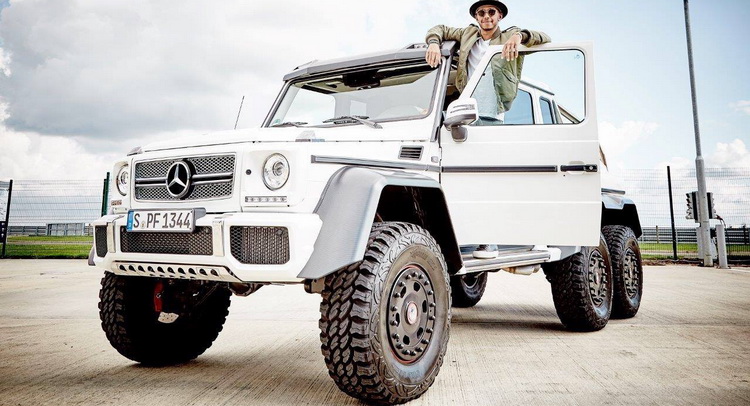  Lewis Hamilton Thinking About Buying Mercedes G63 AMG 6×6