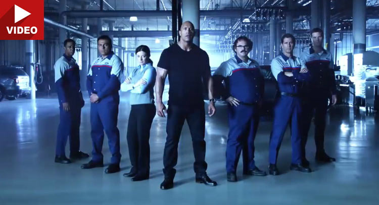  Dwayne ‘The Rock’ Johnson Takes Over Ford Service Elite Team