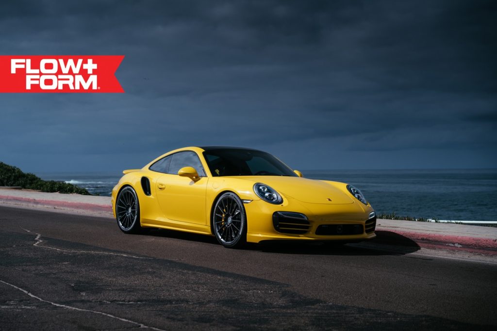 Yellow 911 Turbo S Puts On Stealthy-Looking Custom Rims | Carscoops