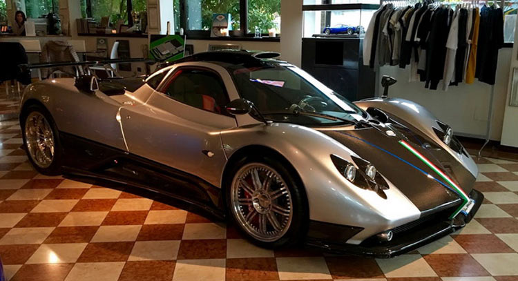  Pagani Zonda “La Nonna” With 1 Million Km Restored