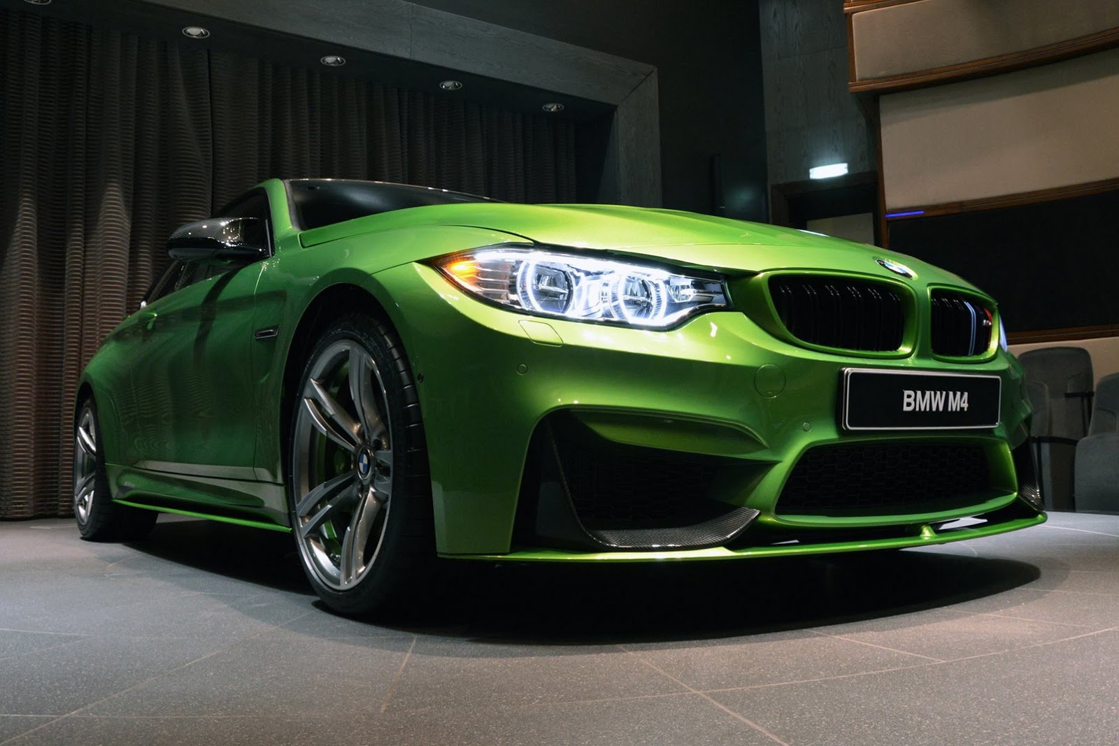 540HP Java Green BMW M4 Individual Drops By Abu Dhabi Showroom [34 Pics