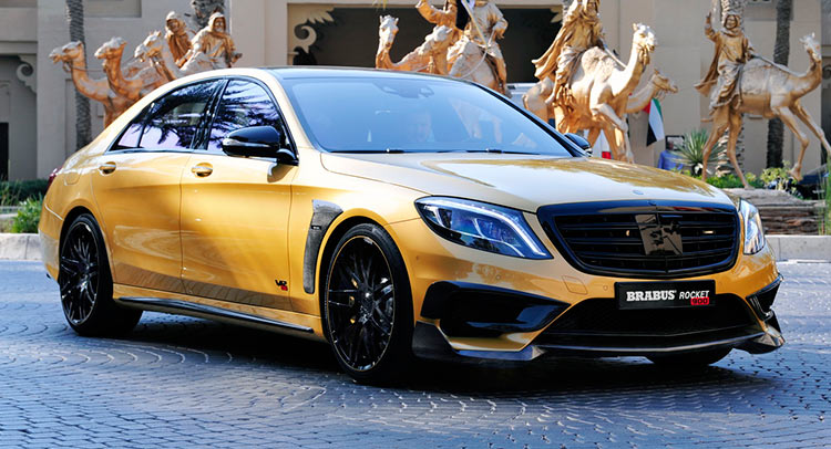  Brabus Premiers The Rocket 900 “Desert Gold” In Dubai