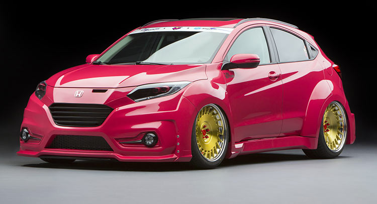  Four Honda HR-Vs Get Your Typical SEMA-Style Makeover