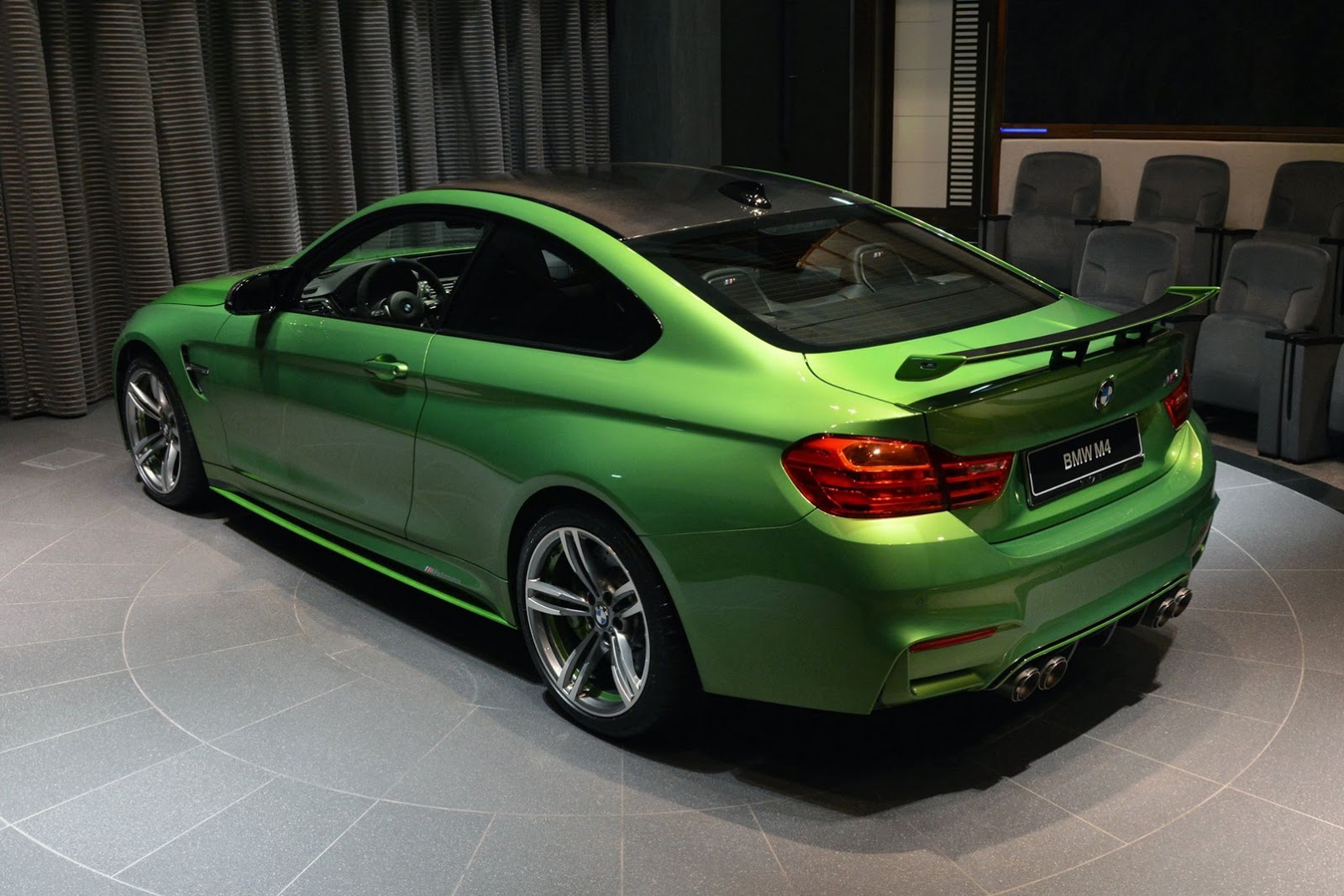 BMW 4 Coupe Green