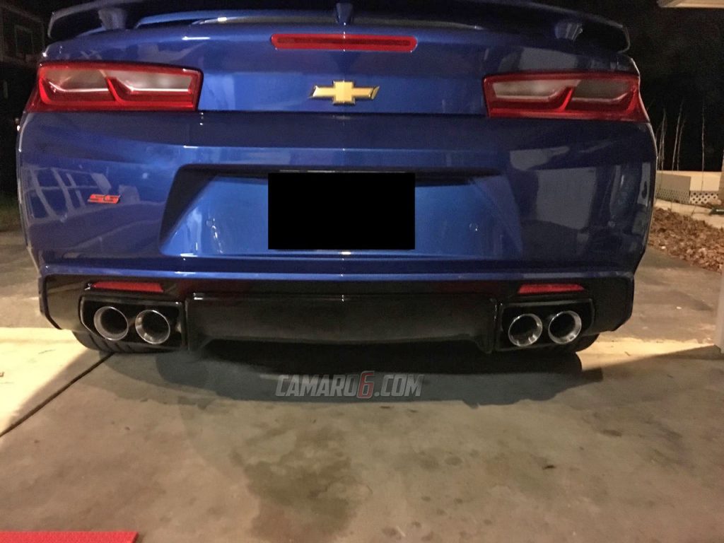 Check Out This 2016 Camaro SS In Hyper Blue Metallic With A Body Kit ...