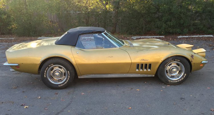  Barn Find 1969 Corvette Sold For $28,300