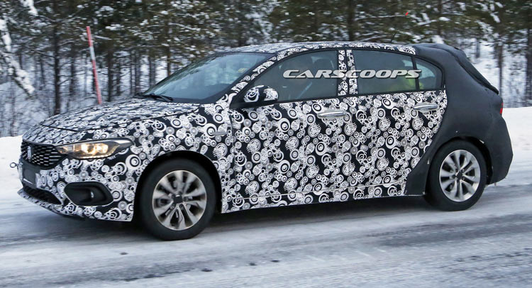  Fiat’s New Tipo Hatchback Spied Ahead Of Geneva Show Debut