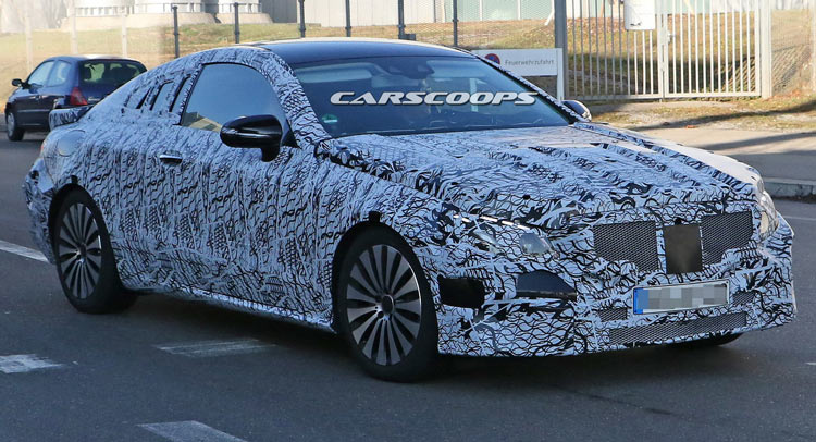  2018 Mercedes-Benz E-Class Coupe Spied For The First Time