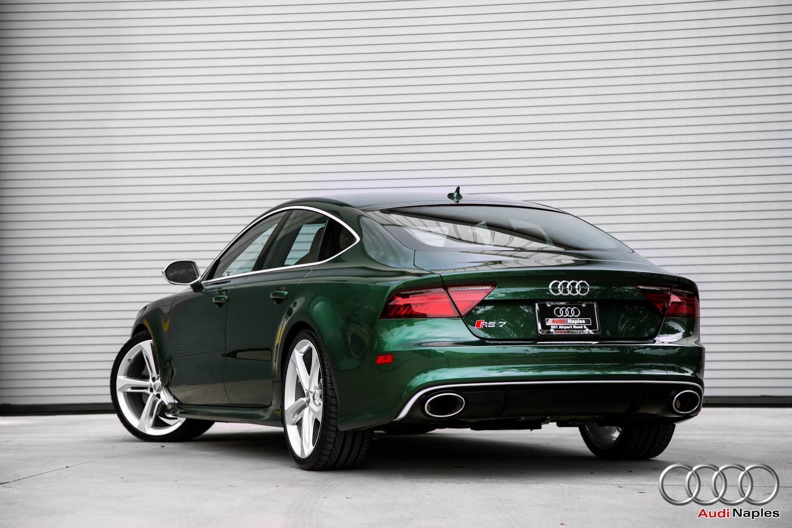 Audi rs7 Green