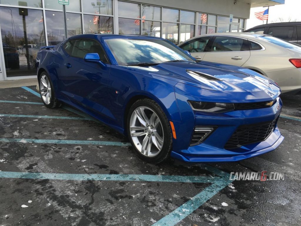 Check Out This 2016 Camaro SS In Hyper Blue Metallic With A Body Kit |  Carscoops