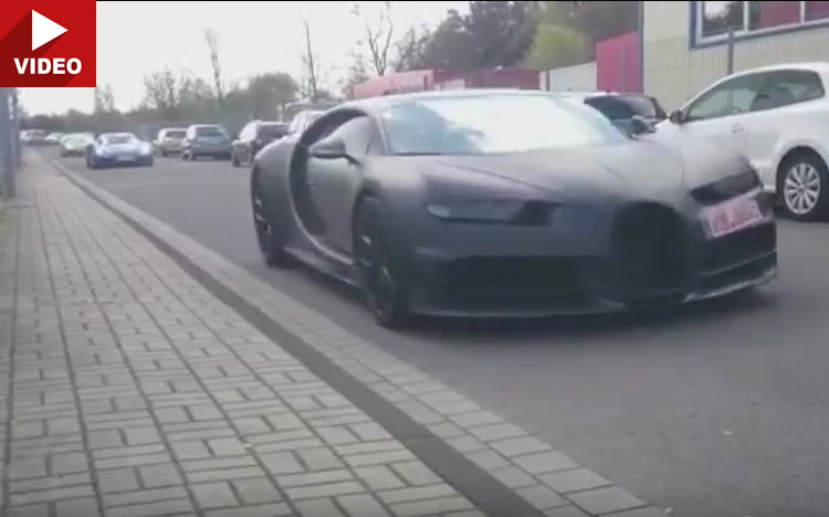  Bugatti Chirons Ride With Veyron, 918 Spyder, Huracán And… Is That A BMW i8?