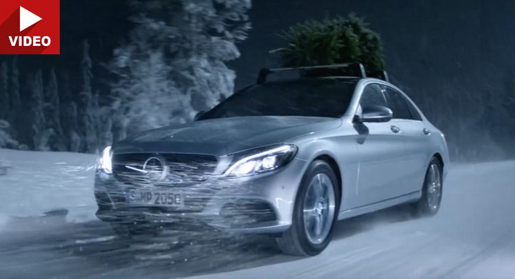  Mercedes’ C350e PHEV Is Silent Night-Ready