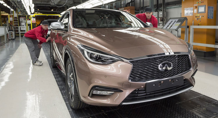  Infiniti Q30 Starts Production In Sunderland