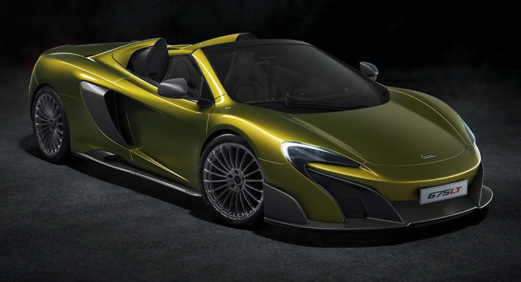  McLaren Unveils New 675LT Spider, Prices It At $372,600