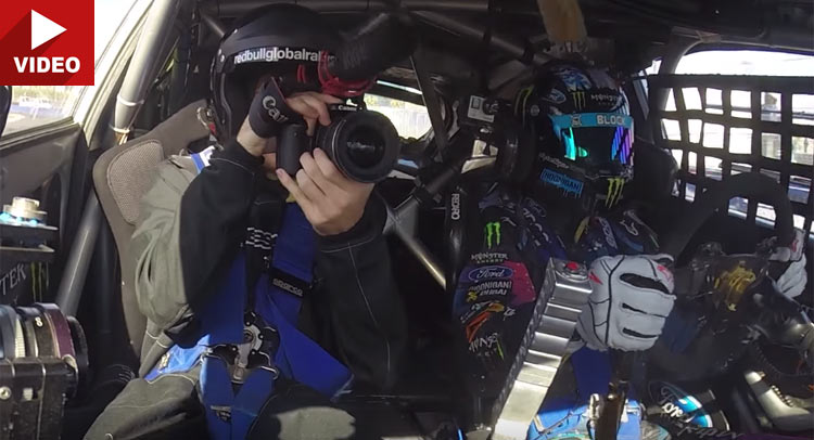  Ken Block Takes YouTuber On The Ride Of His Life!