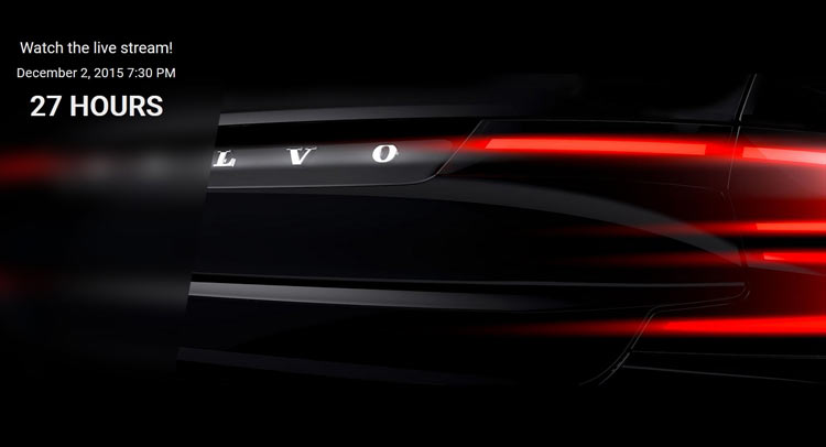  New Volvo S90 LIVE Stream Unveil Announced For December 2