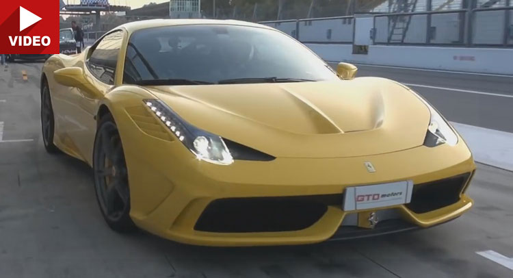  Take An On-Board Ride In A Ferrari 458 Speciale At Monza