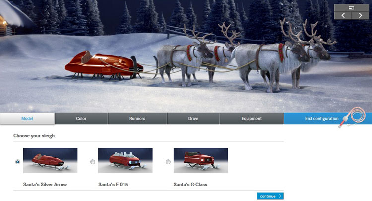  Mercedes’ Santa Sleigh Is The Only Configurator You’ll Need These Holidays