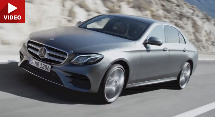  New Mercedes E-Class Gets Its First Promo