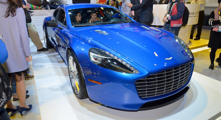  Aston Martin Unveils Rapide S With New Technologies At CES