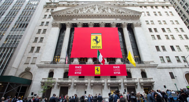  Ferrari Listed On Italian Stock Exchange Market, Split From Fiat Is Complete