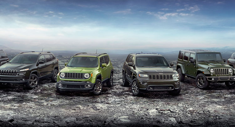  Jeep Blows 75 Candles, Creates Special Anniversary Edition Vehicles