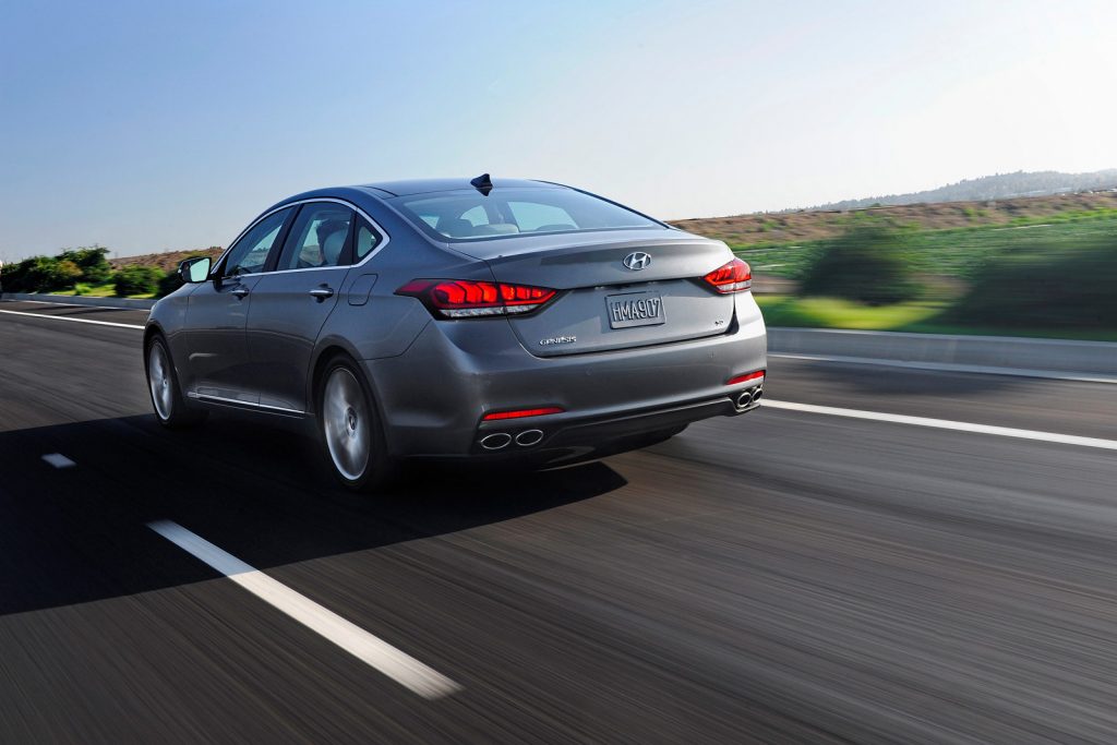 Hyundai Recalls Genesis Sedan Because Tires May Develop Sidewall Cracks