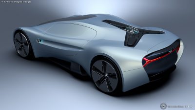 Mercedes-Benz ELK Fits The Future EV Supercar Bill | Carscoops